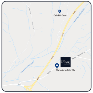 Find The Lodge by Cefn Tilla